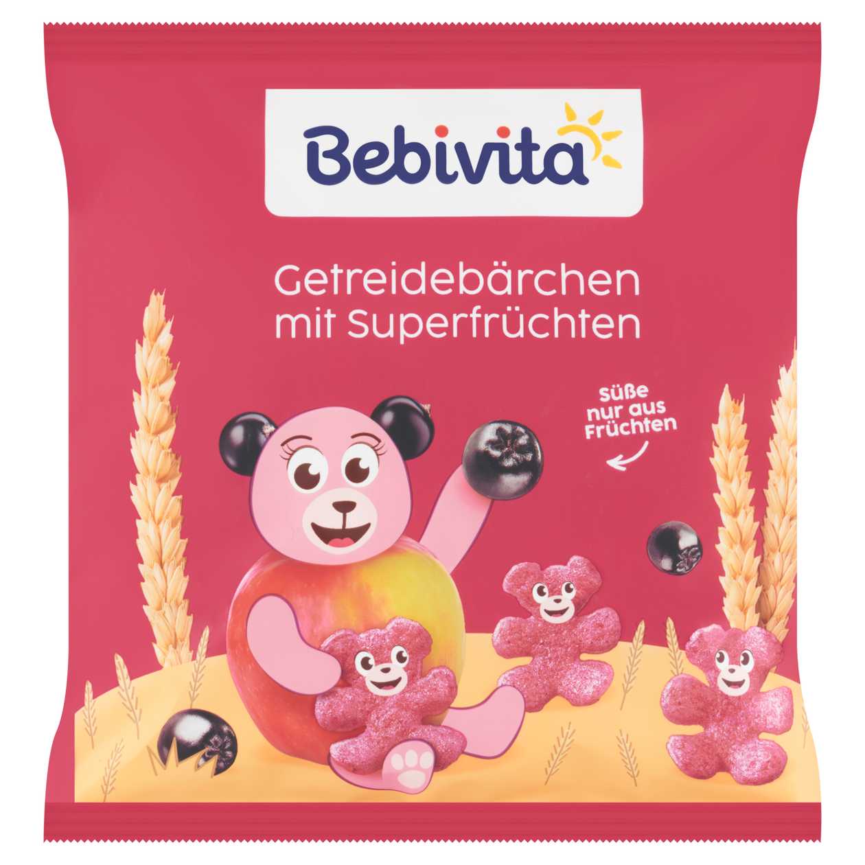 BEBIVITA OBILNI OVOCNI MEDVIDCI 1+ LET 30 g