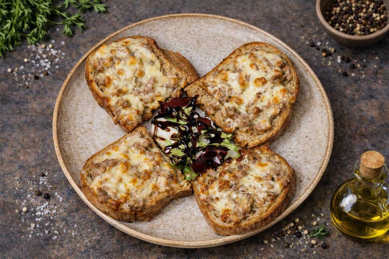 Bruschetta with Salsiccia