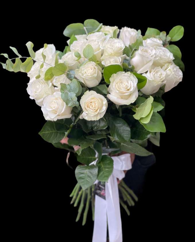 Big White Roses