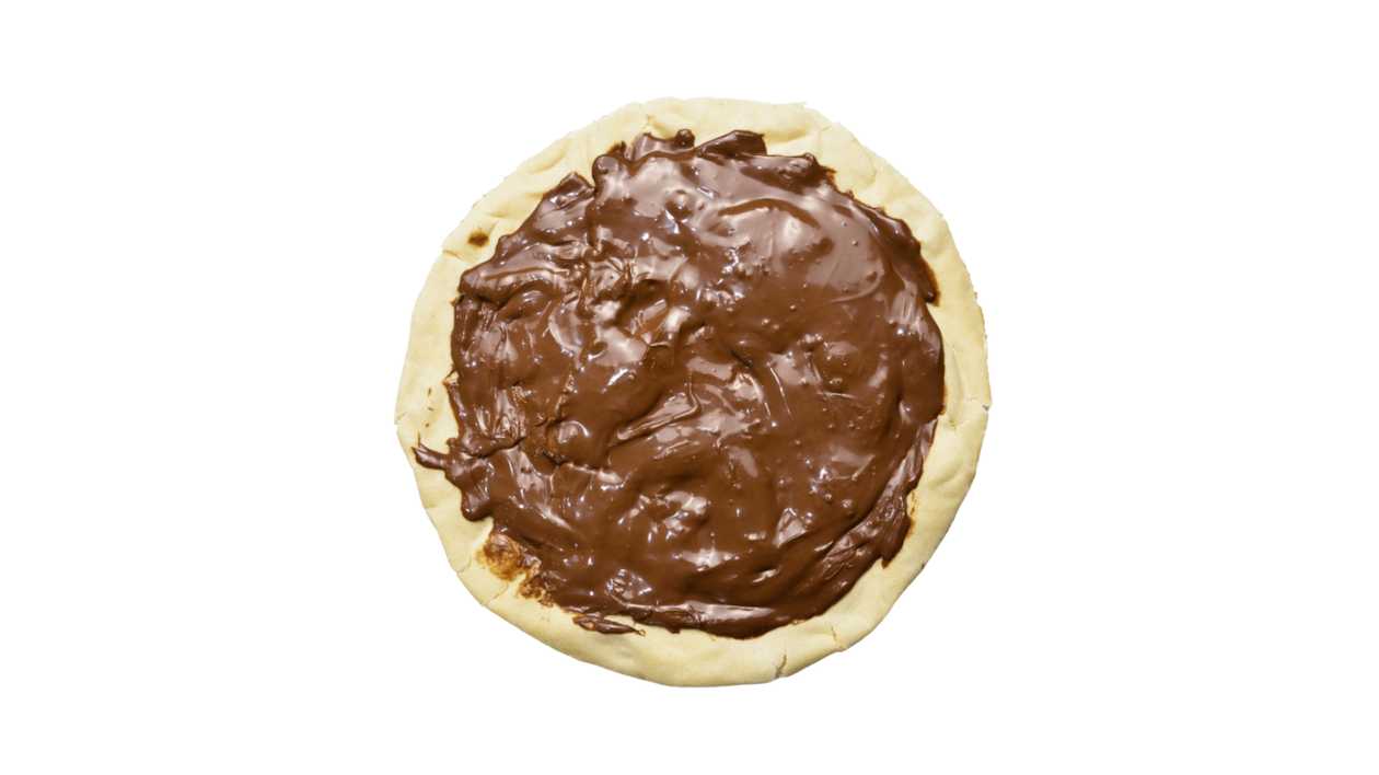 Pizza with Nutella