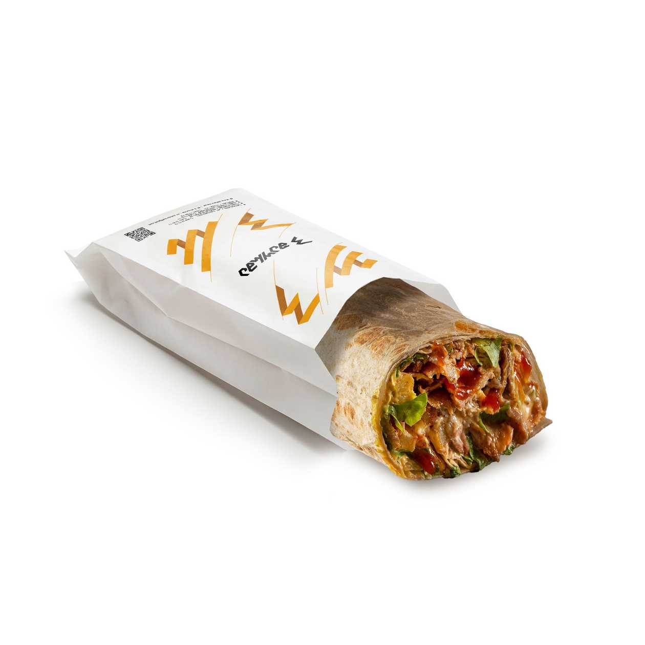 სტანდარტული შაურმა (ლავაშით)