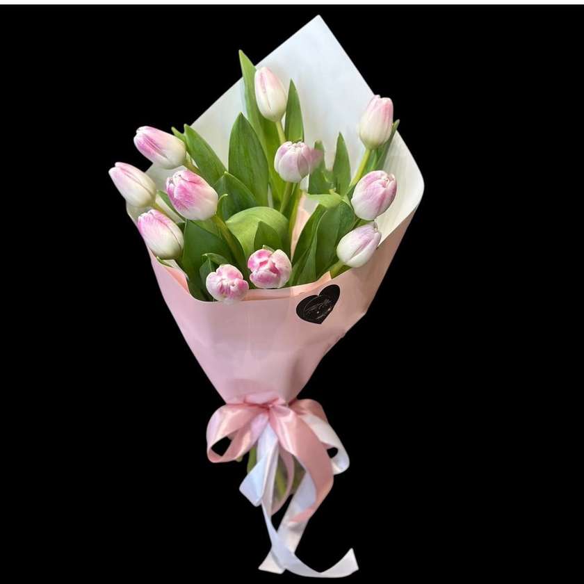 11 Pink Tulips