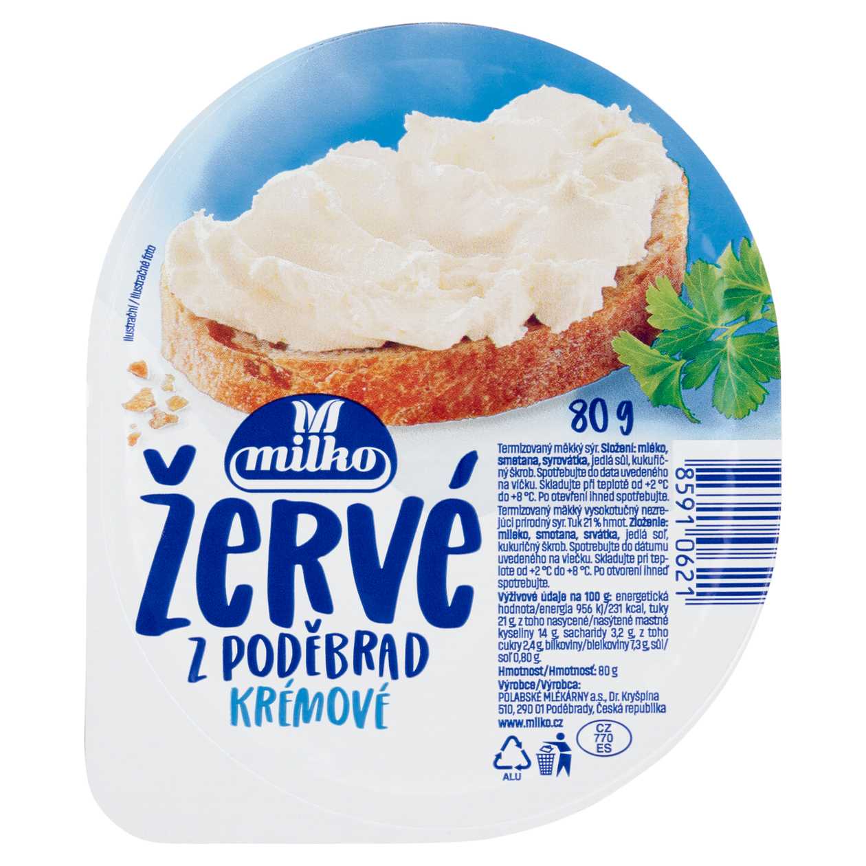 MILKO ZERVE KREMOVE 80 g