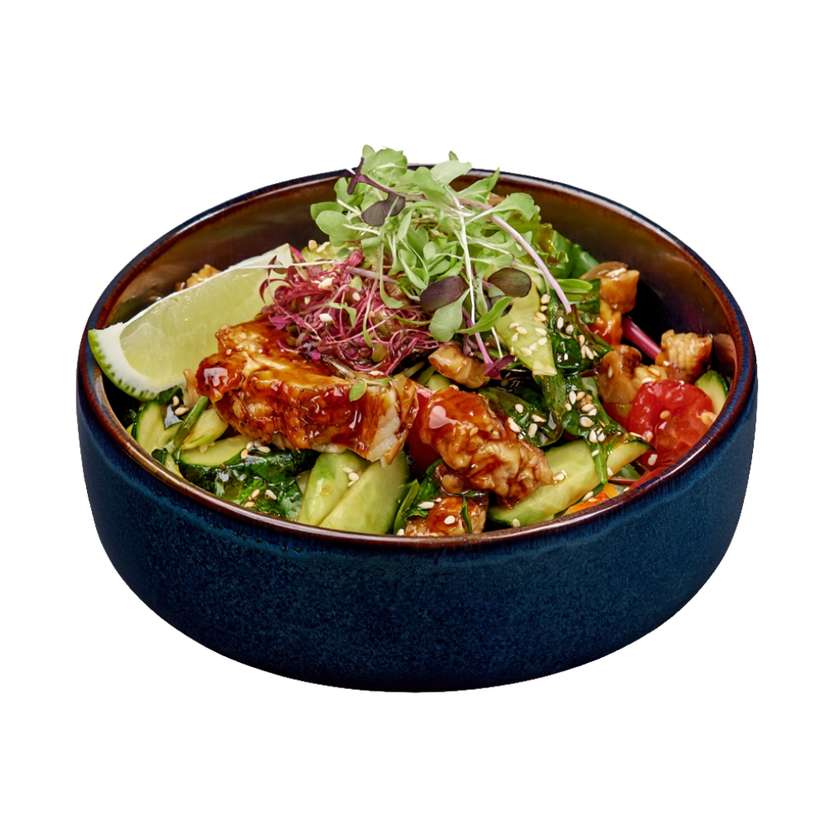 Salată cu anghilă și quinoa (240 g)