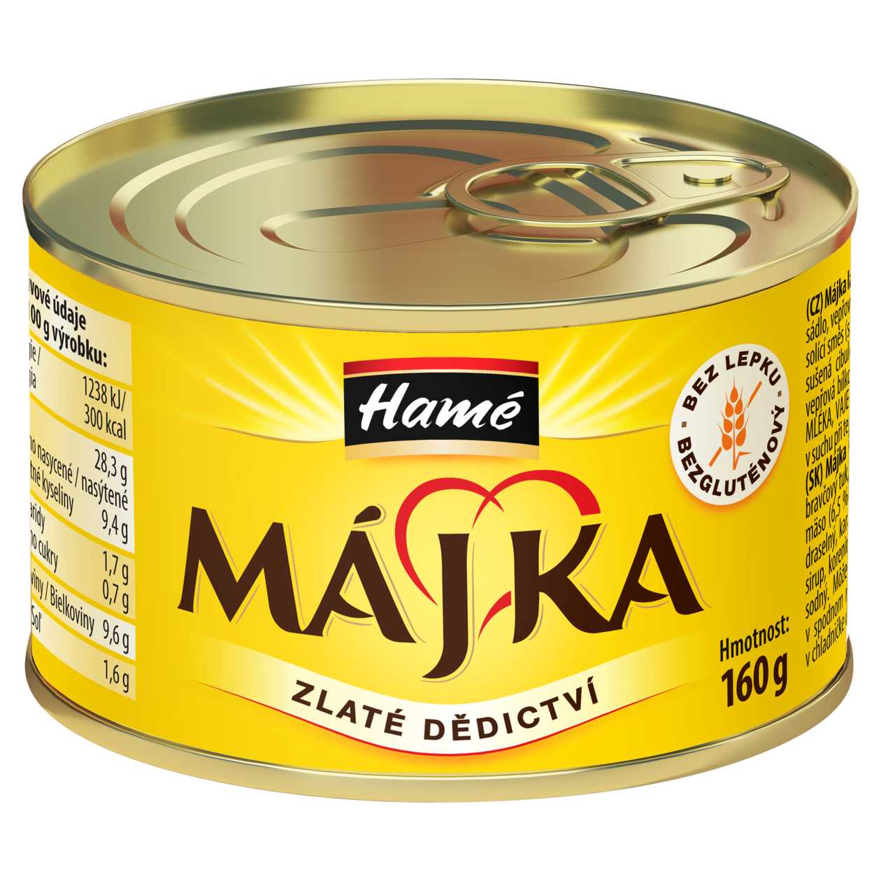 Hamé Májka Lahůdkový vepřový krém 160g