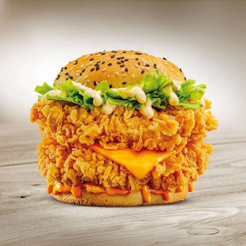 ZINGER MIGHTY DOUBLE SPICY
