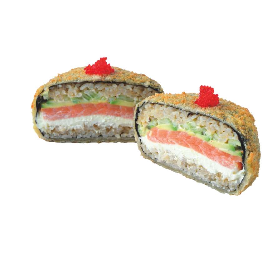 Sushi burger cu somon (300 g)