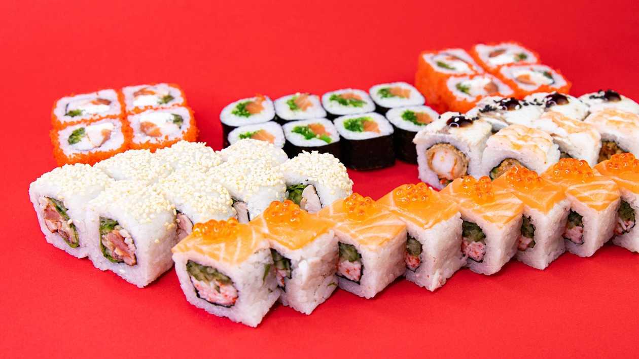 Valentīndienas sets - Mīlestība no pirmā suši, 40 gab.