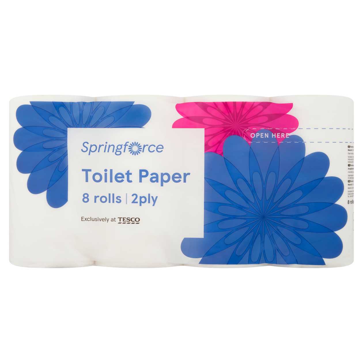 SPRINGFORCE TOA. PAPIR 2 VRSTVY 8 ROLI 138 m