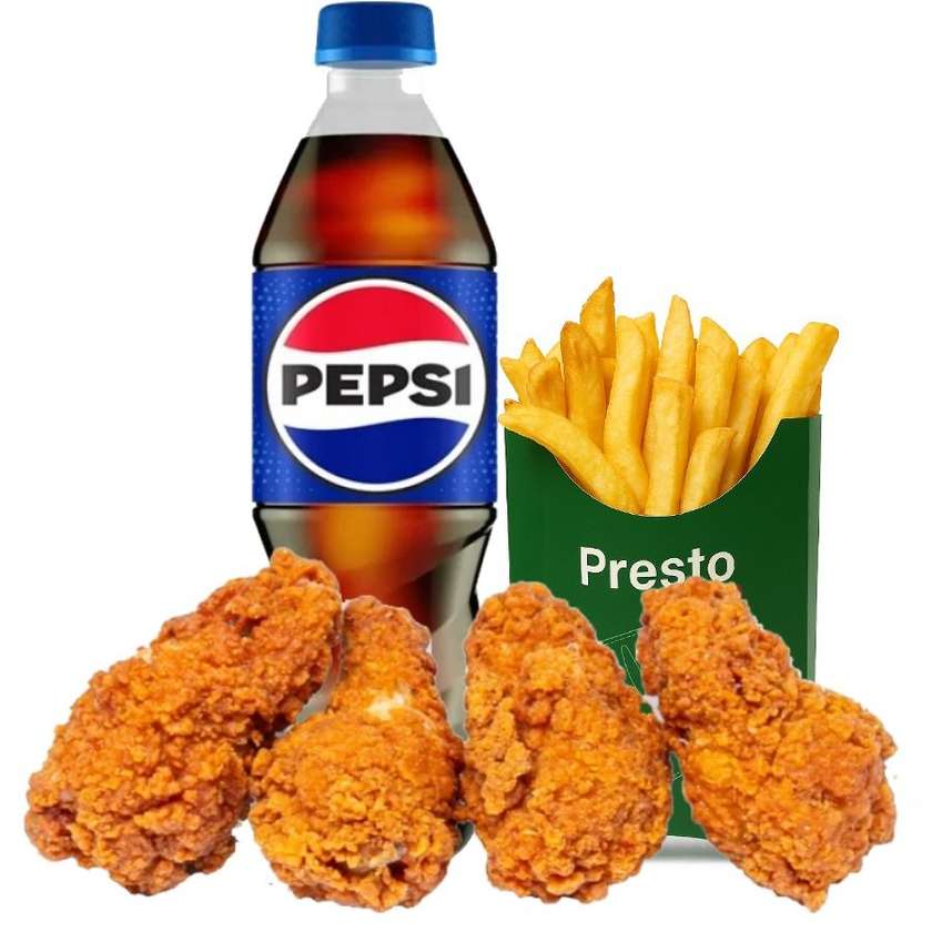 Meniu Aripioare crispy nepicante 300g