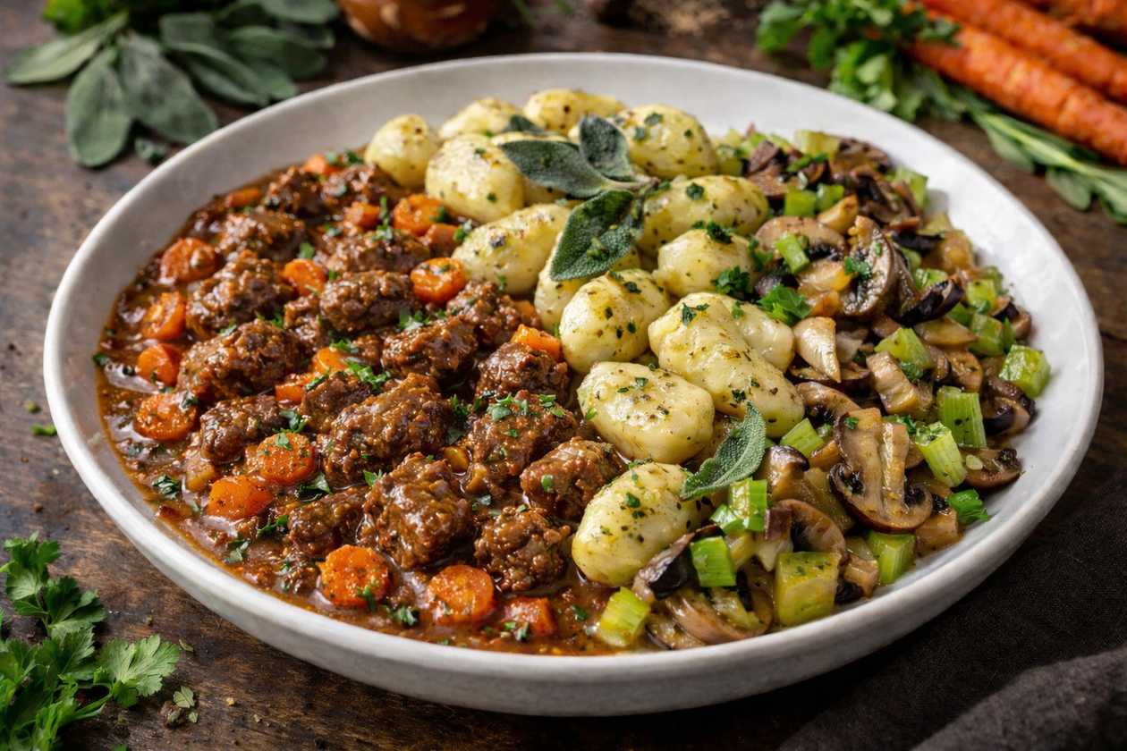 Vitela Estufada com Cenoura 300gr FIT