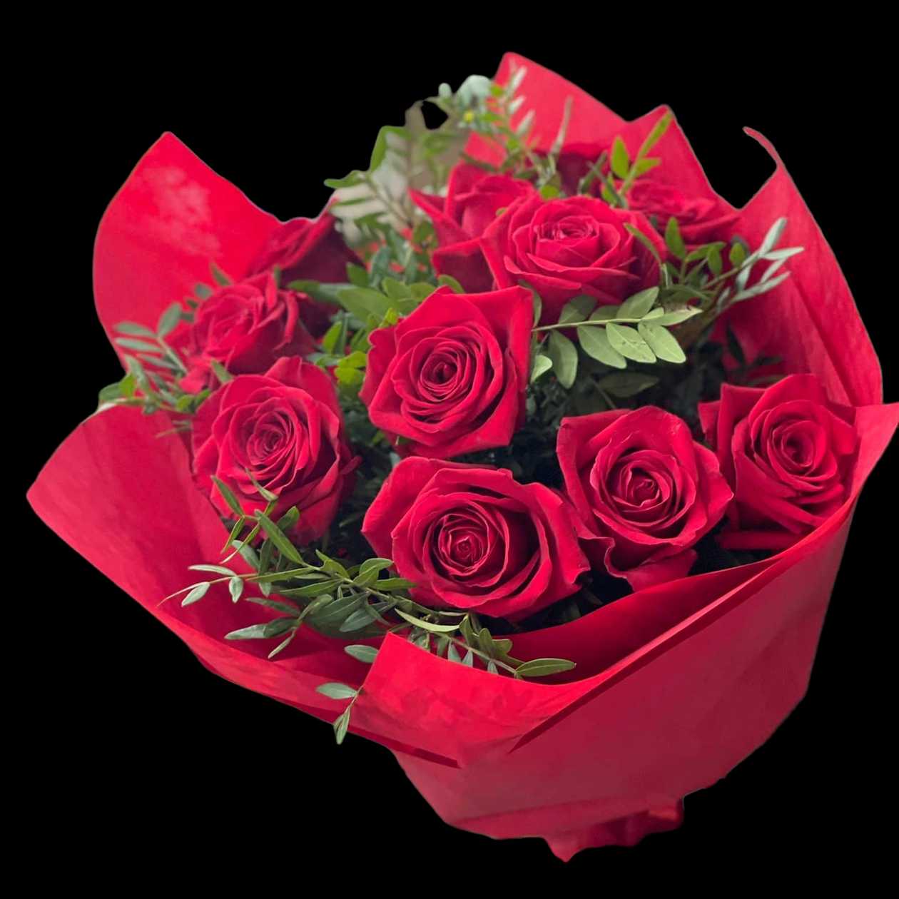 11 Premium Red Roses