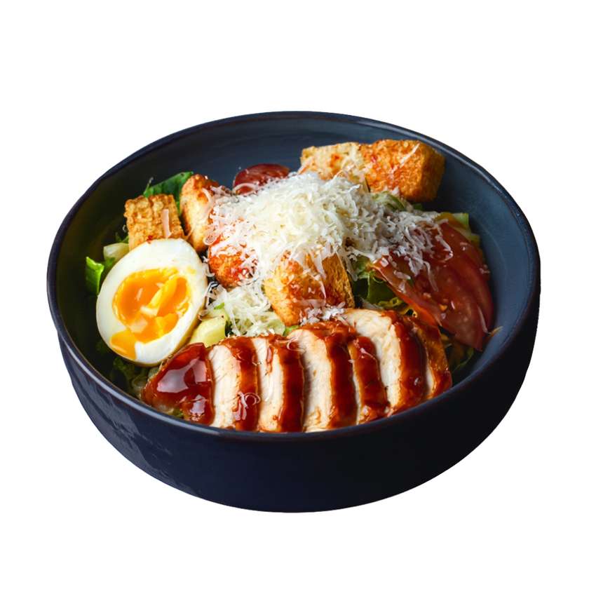 Cezar asiatic cu carne de pui (220 g)