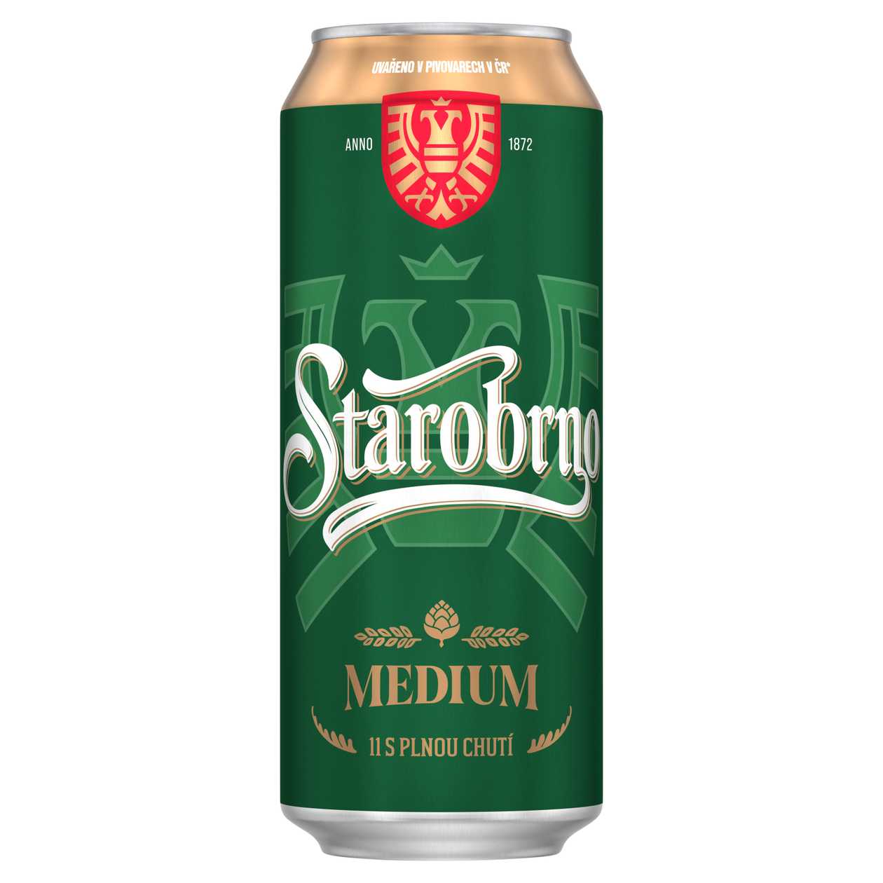 STAROBRNO MEDIUM 0,5l PLECH