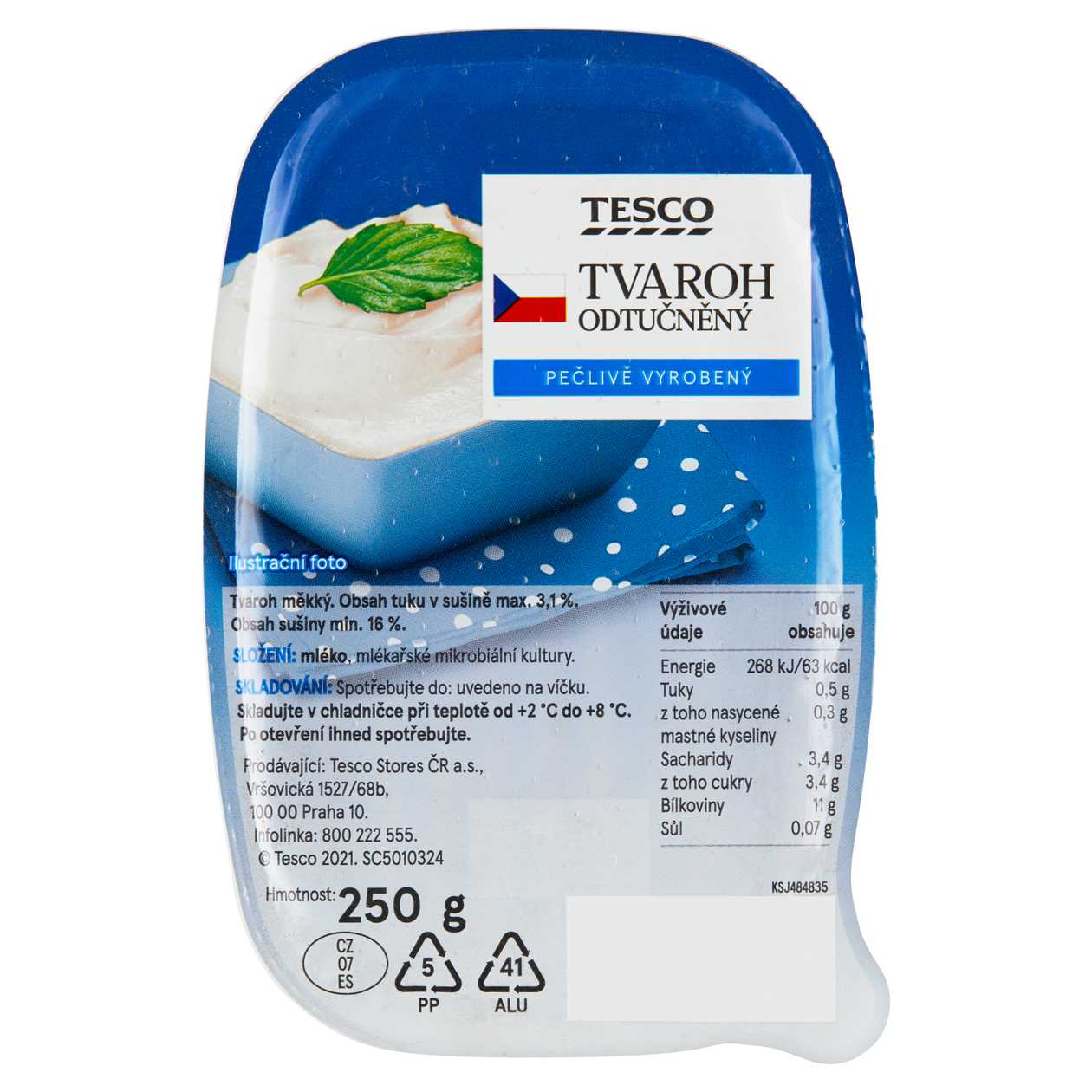 TS TVAROH MEKKY 250 g
