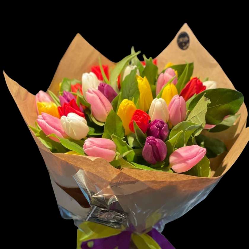 41 Mixed Tulips