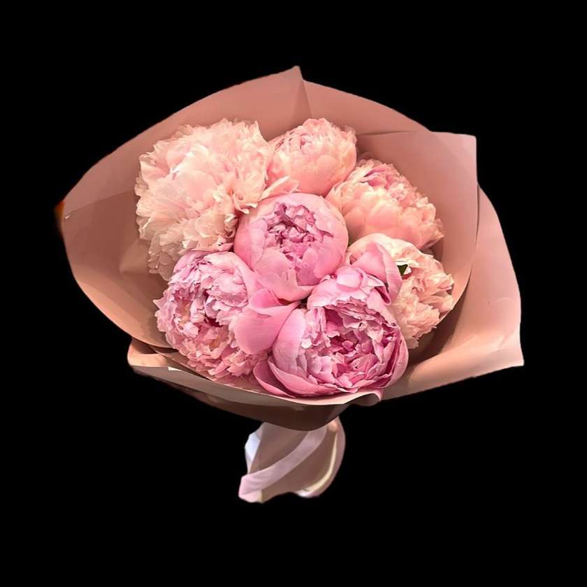 Premium Pink Peonies Bouquet