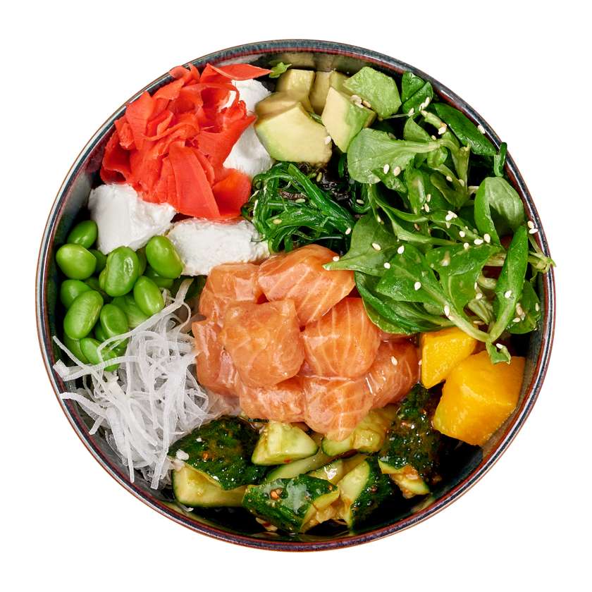 Bowl cu somon (400 g)