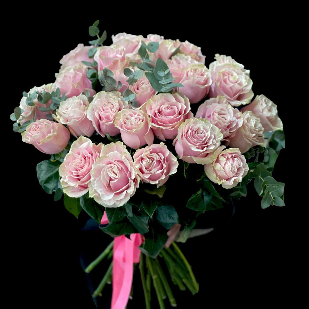 25 Pink Roses