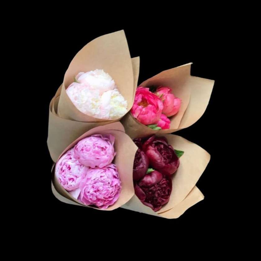 3 Premium Peonies Bouquet