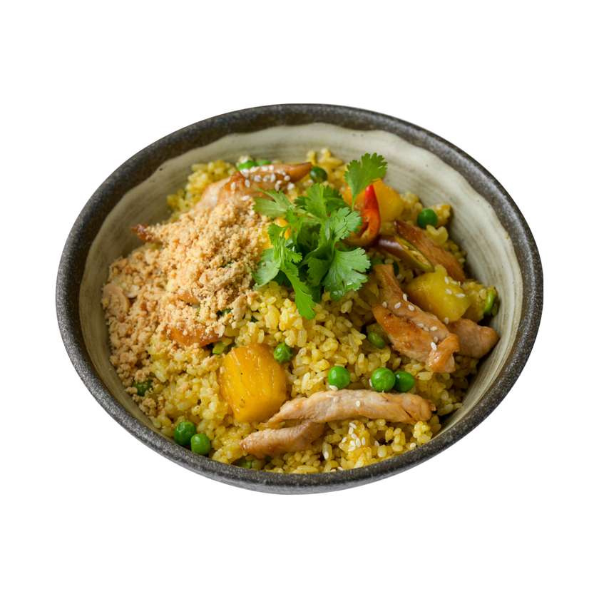 Orez curry cu pui (380 g)