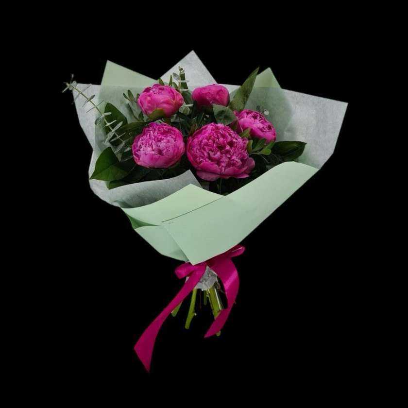Pink Peonies Bouquet