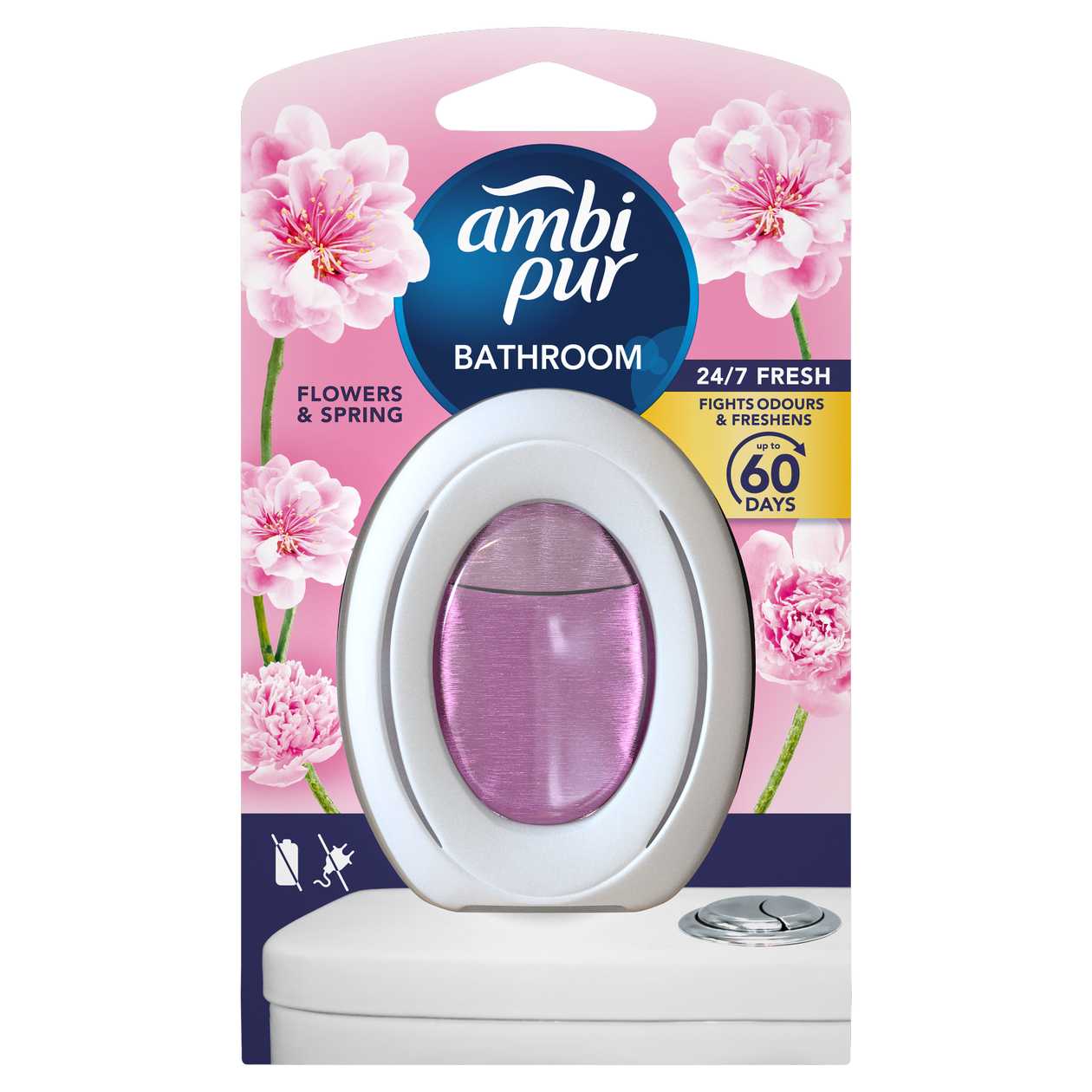 Ambi Pur Bathroom Flowers and Spring Osvěžovač Vzduchu 1 X