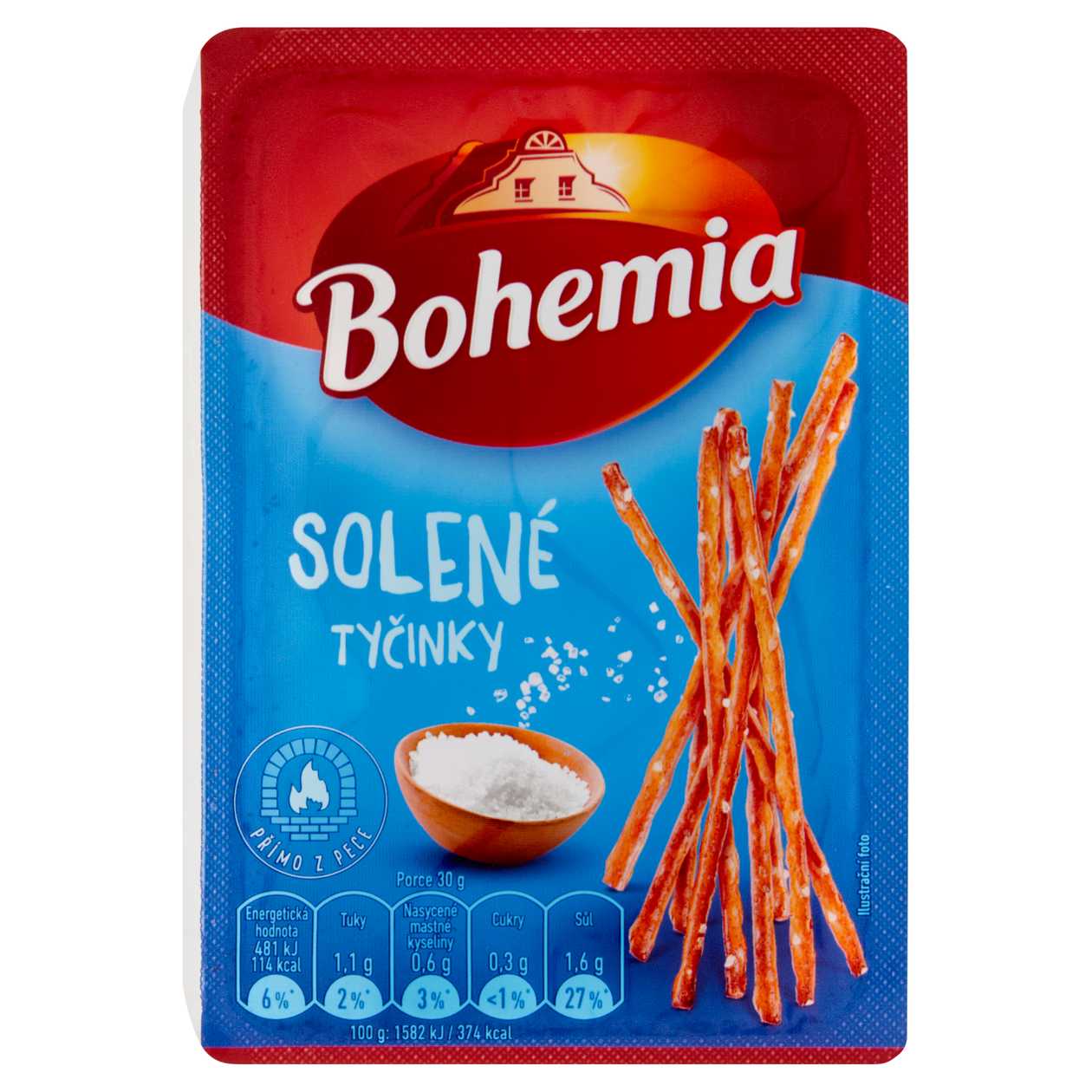 Bohemia Solené tyčinky 80g