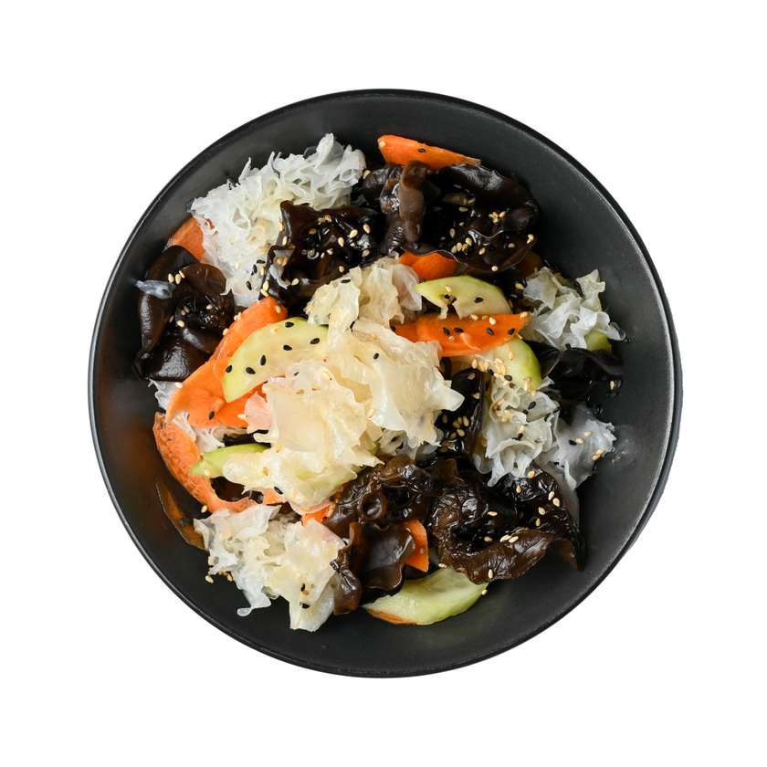 Salată cu ciuperci de muer și legume (300 g)
