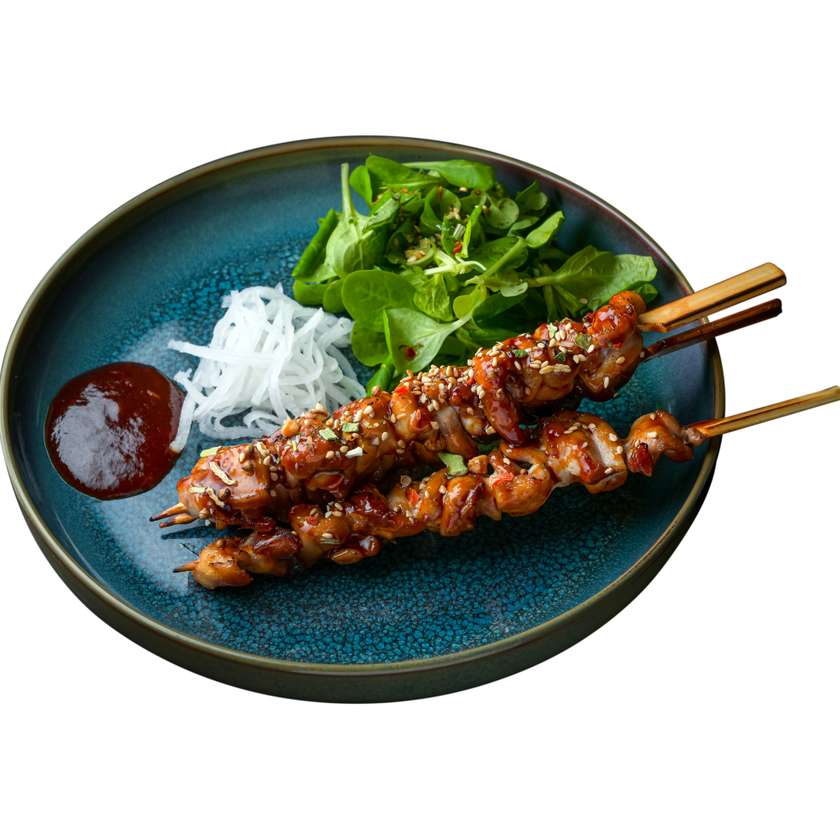 Yakitori din pulpà de pui (180 g)