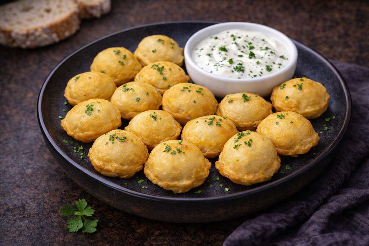 Pelmeenid hapukoorega