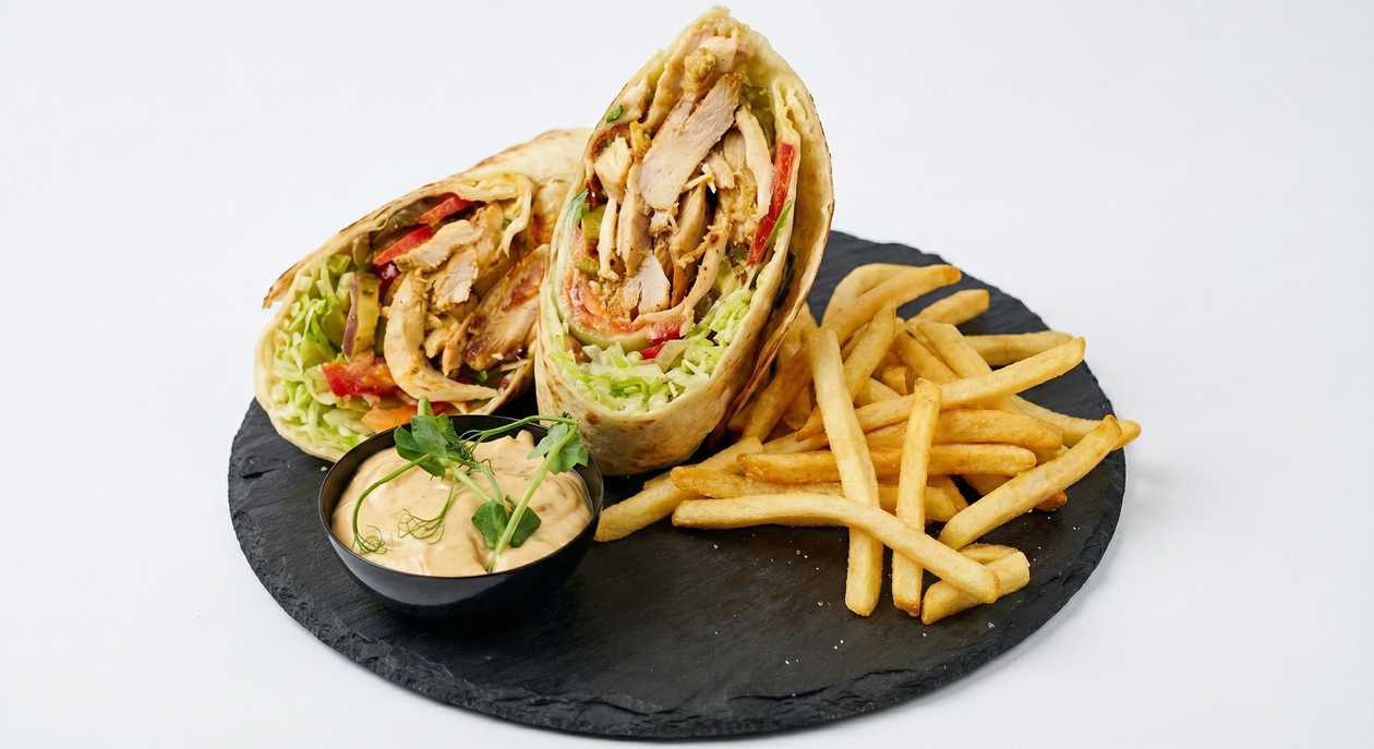 Vištienos wrap komplektas