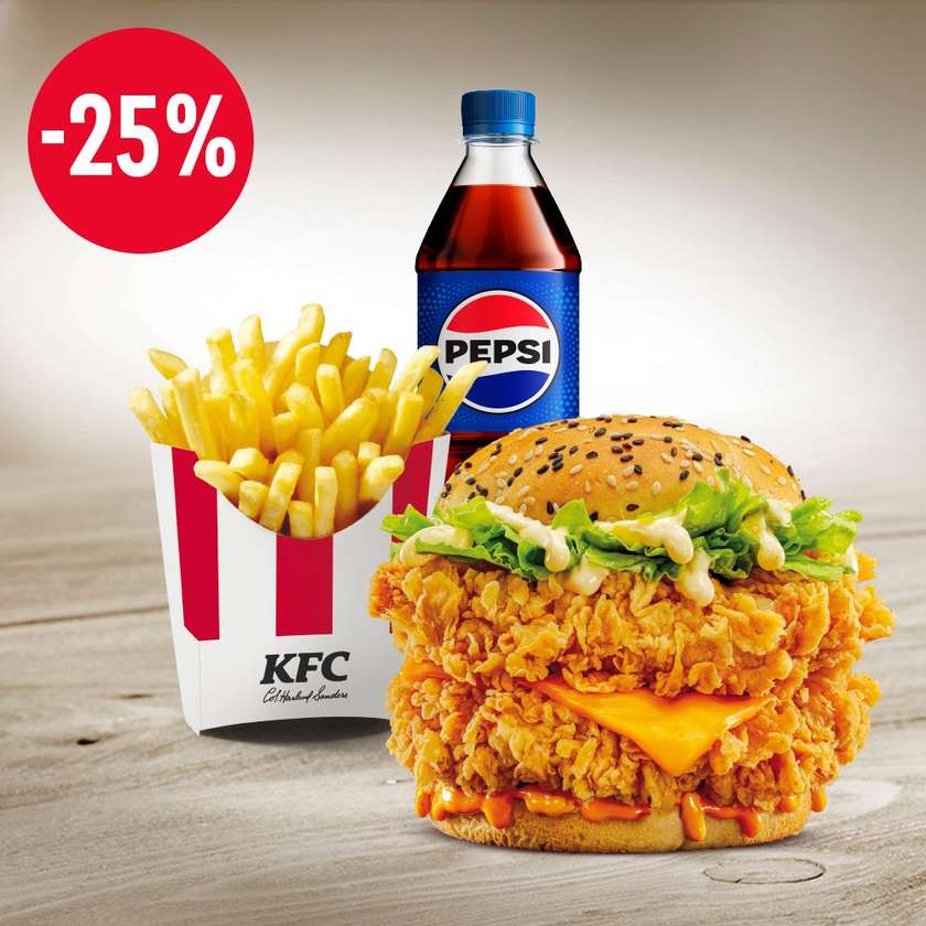 COMBO ZINGER MIGHTY DOUBLE