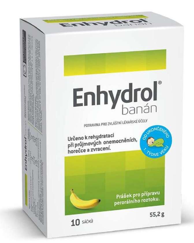 ENHYDROL BANANA 10 SACHETS