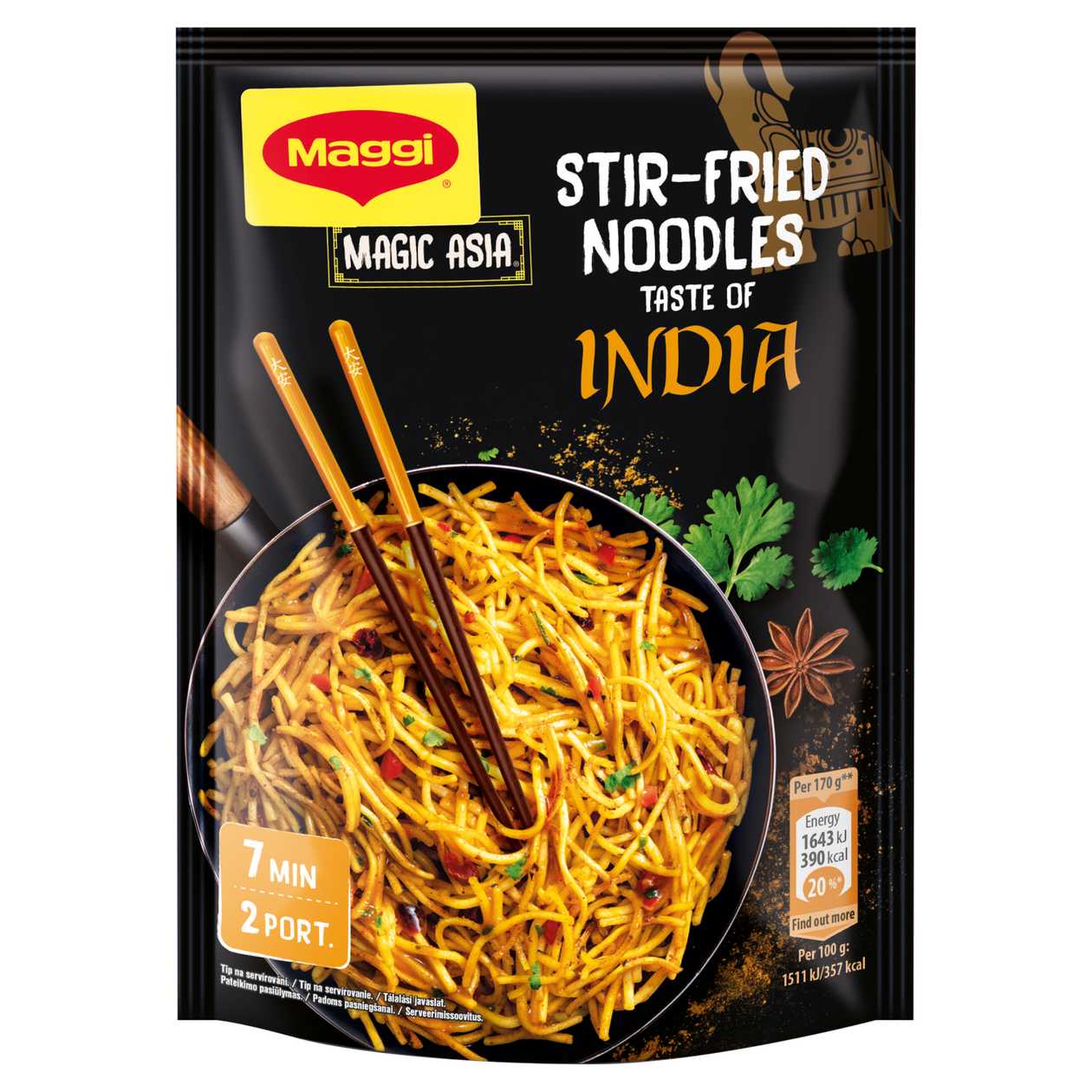 MAGGI MAGIC ASIA SMAZENE NUDLE INDIA 118 g