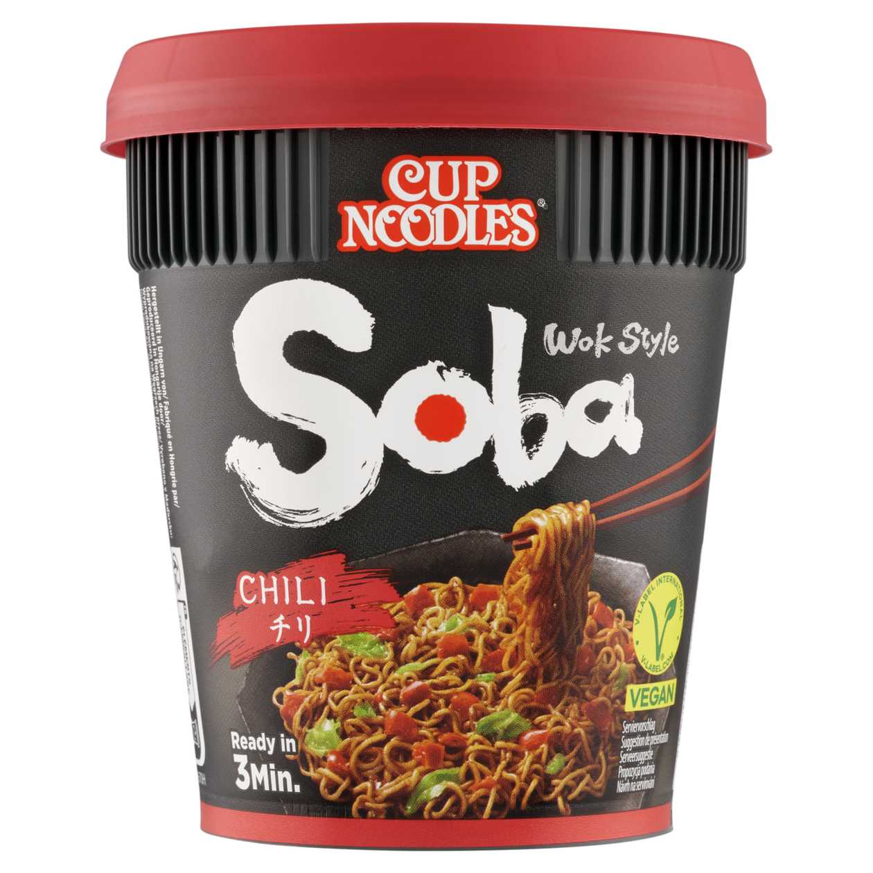 Cup Noodles Instantní pšeničné nudle s ochucující chilli omáčkou 92g