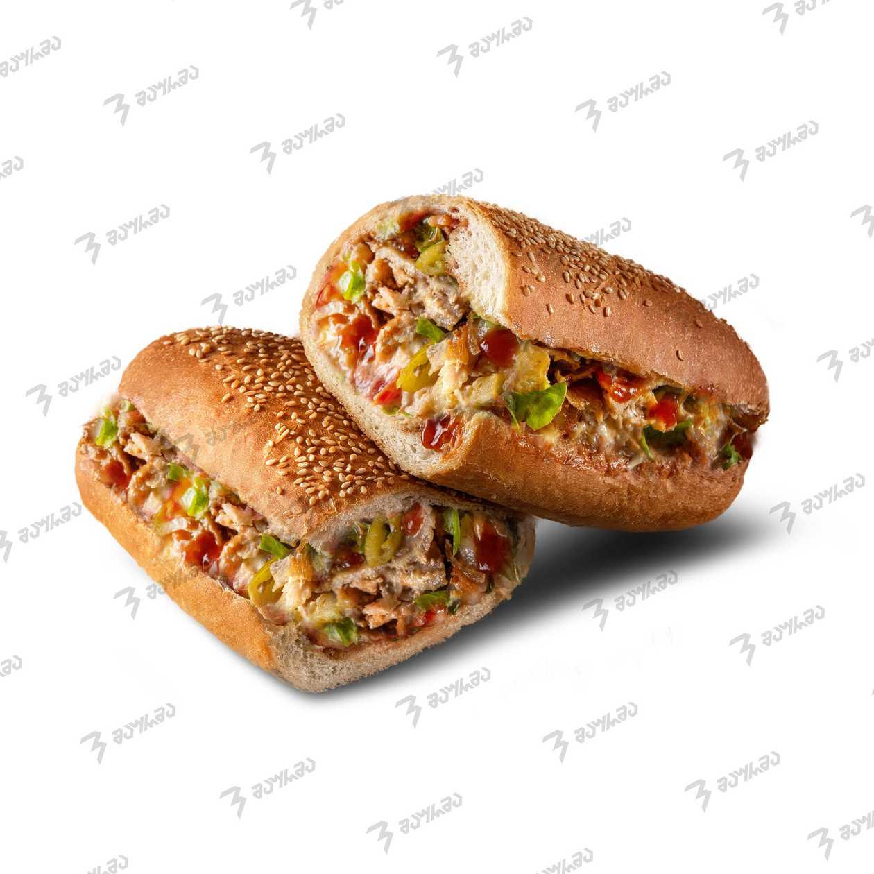 პატარა შაურმა პურით