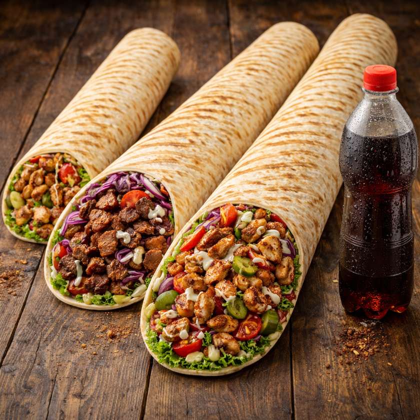 Combo 3 Assorted and 0.75l Drink as a Gift