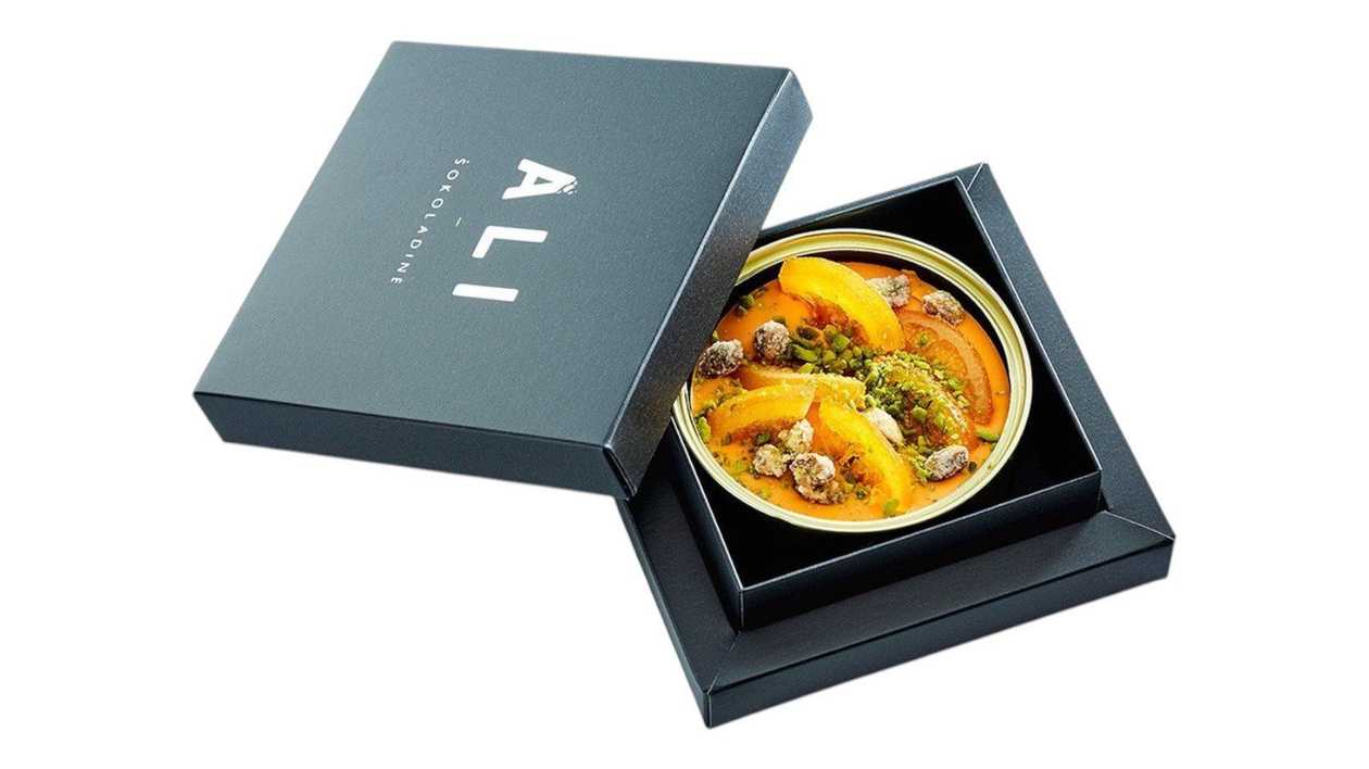 Orange Chocolate in a Tin