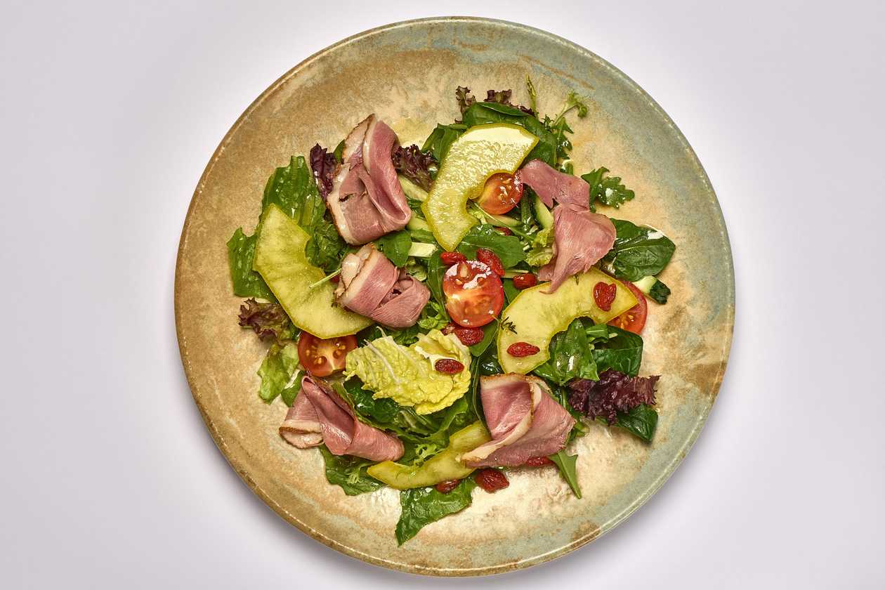 Salad with Dried Duck