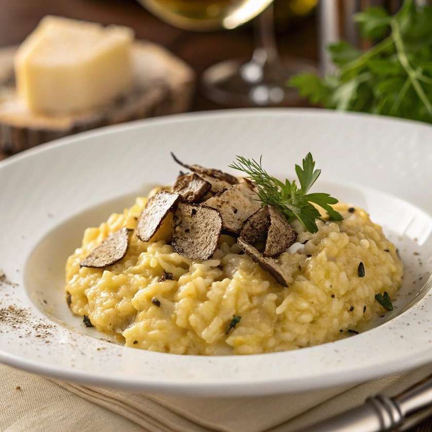 Risotto with Veal and Truffle