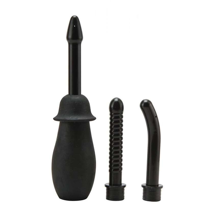 Duche Anal com 3 Aplicadores - Easy to Use Douche (1 un)