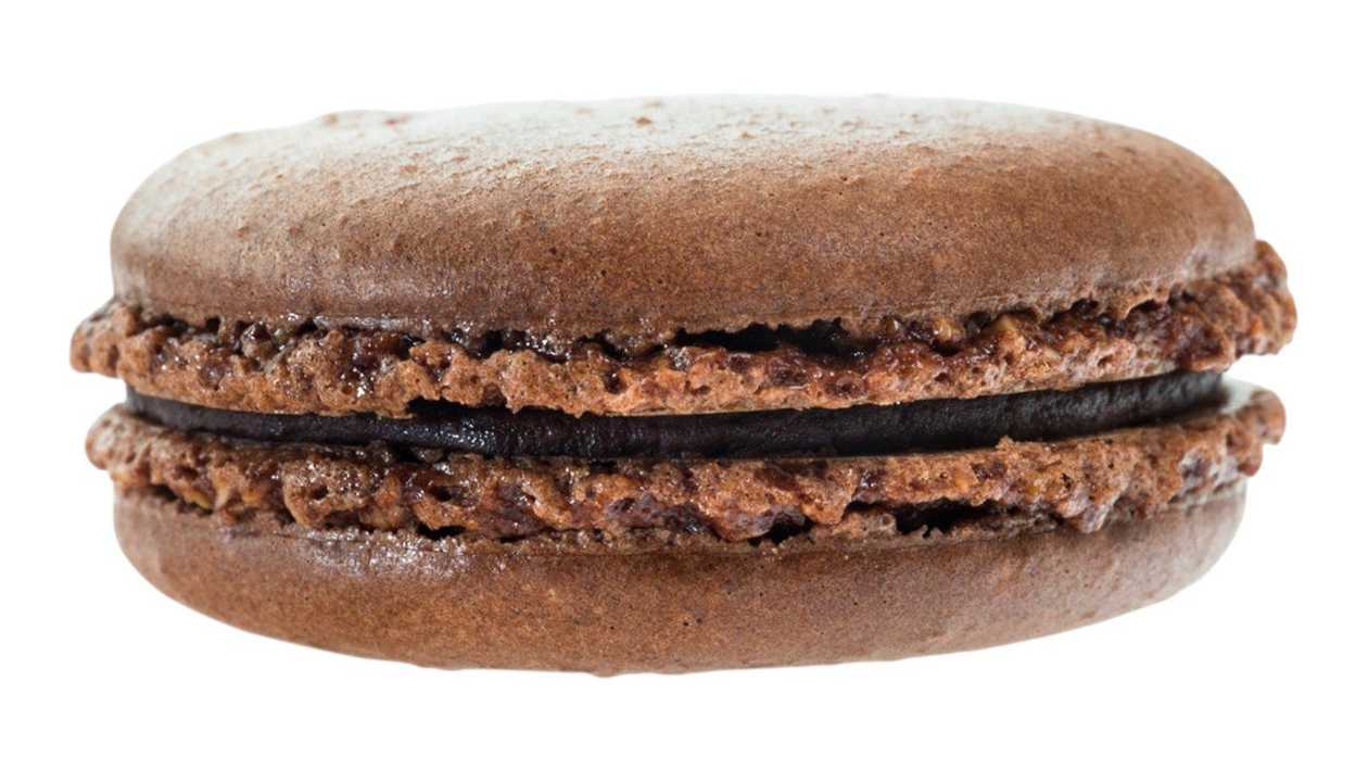 Dark Chocolate Macaron