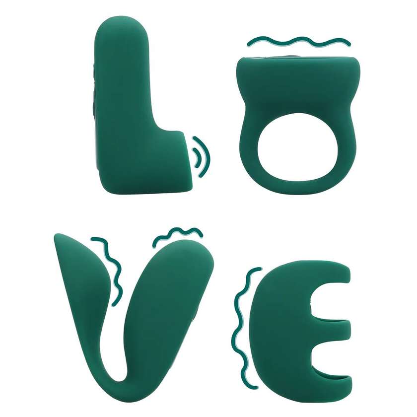 Kit com 4 Brinquedos - Love Explore Set - Loveline (4 un)