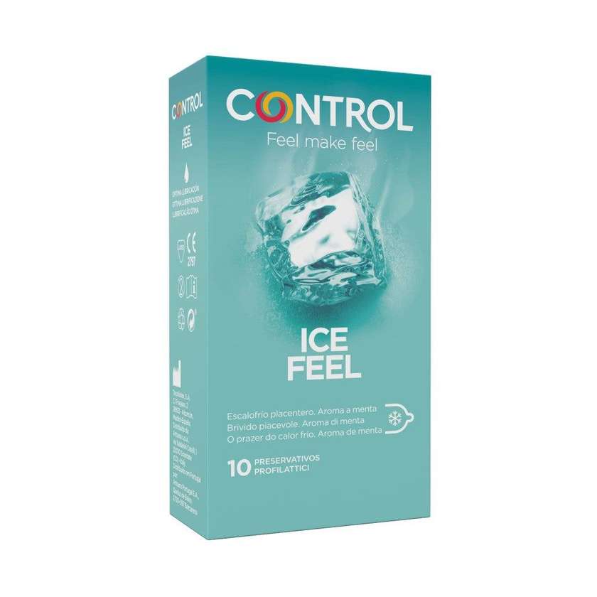 Preservativos Efeito Refrescante - Ice Feel - Control (10 un)