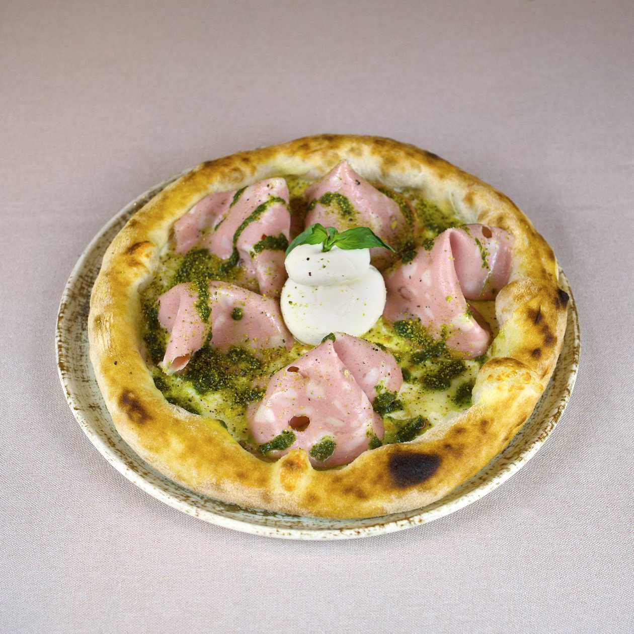 Mortadella and Burratina