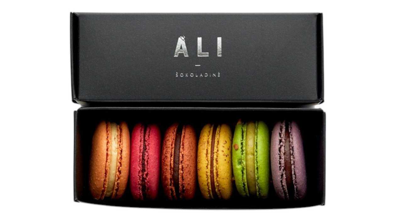 Macaron Cookie Set, 6 Pcs