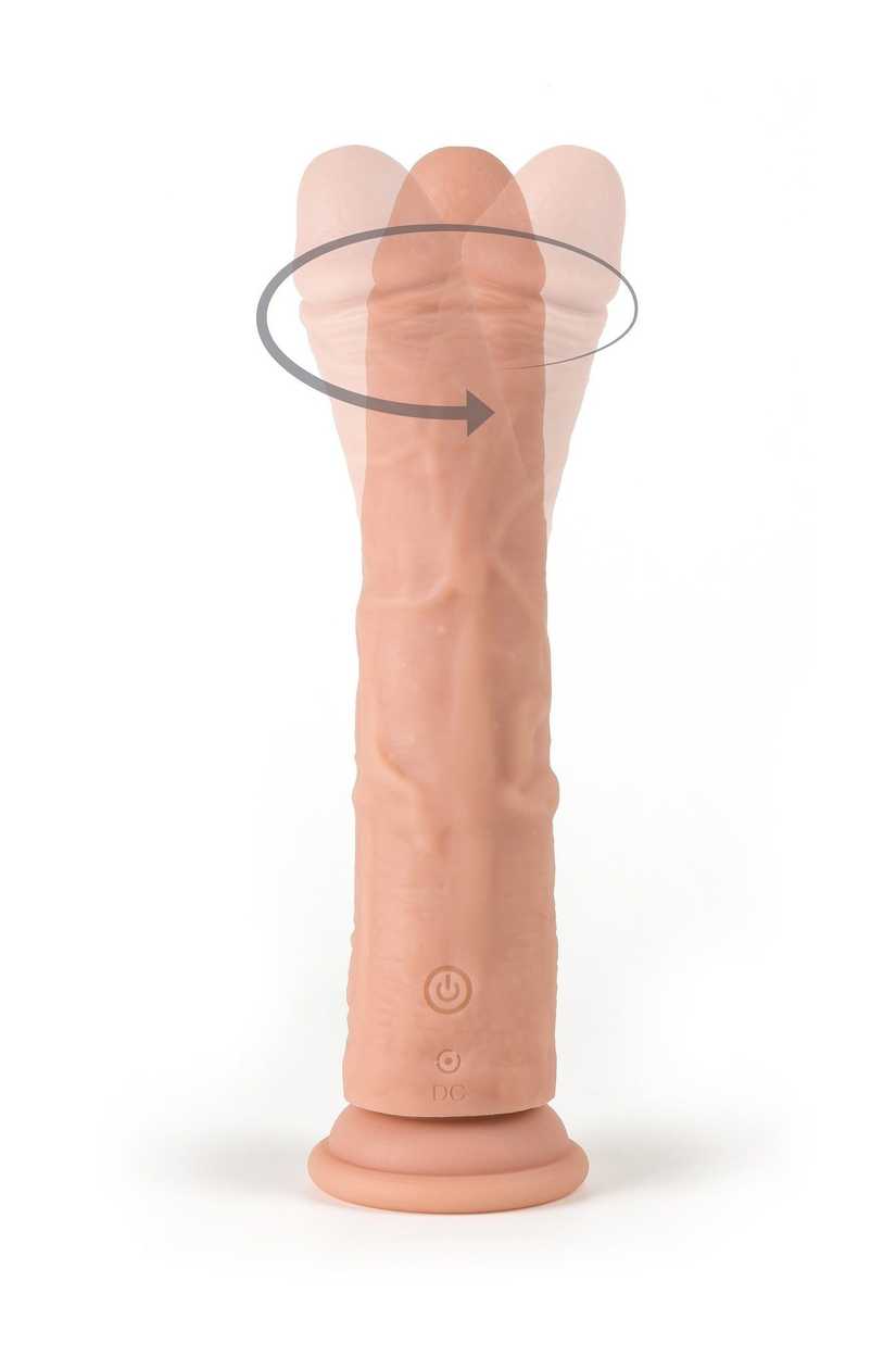 Vibrador Ultra-realista Recarregável com Rotação - R8 - Virgite (1 un)