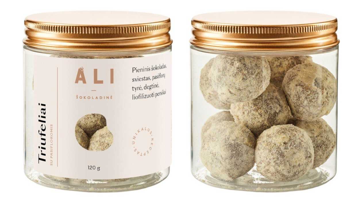 Truffles with Passion Fruit