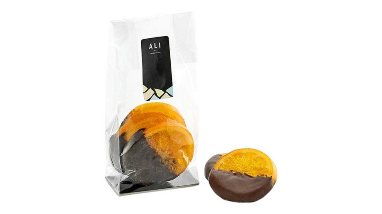 Chocolate-Coated Oranges